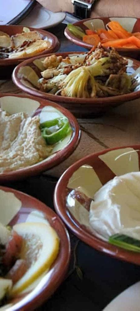 Gastronomía de Oriente Próximo: Entrantes