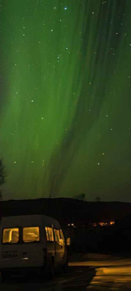Bajo las auroras boreales de Noruega (crónica de mi 1ª vez)
