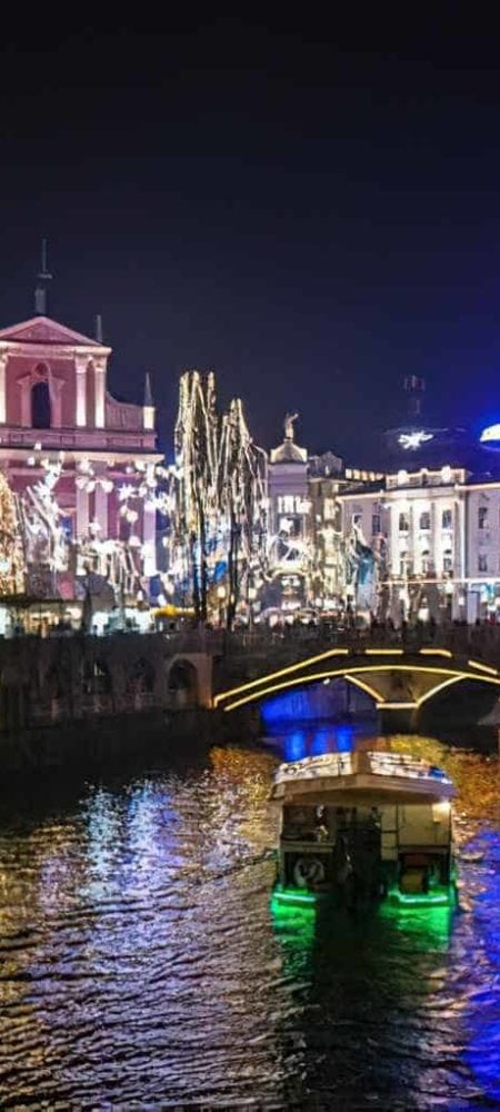 Ljubljana en Navidad, entre mercadillos, luces y un viejo castillo