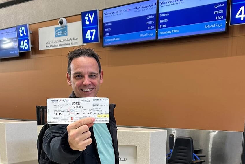 Vuelo a Socotra que "no existe", llegada a la isla alienígena 6 d02-11