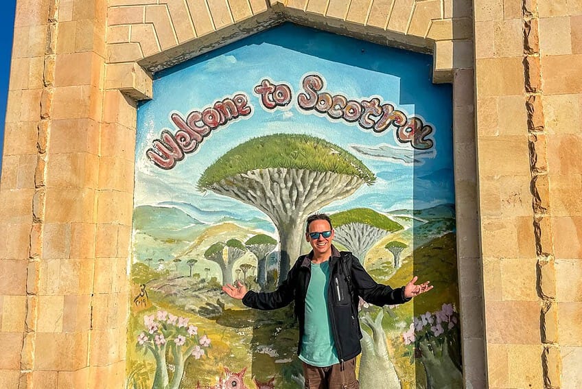 Vuelo a Socotra que "no existe", llegada a la isla alienígena 7 d02-24