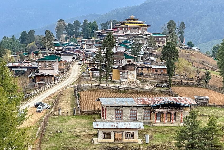 El valle de Gangtey, uno de los lugares más bonitos de Bután 9 d06-50