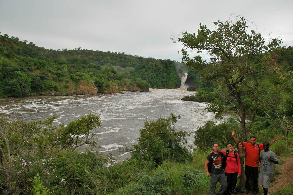 barco, cascadas, gamedrive, jirafa, leon, mochilero, Murchison Falls, nilo, por libre, safari, Uganda