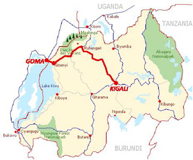 Kigali, mochilero, Nyiragongo, por libre, republica democratica del congo, Ruanda, trekking