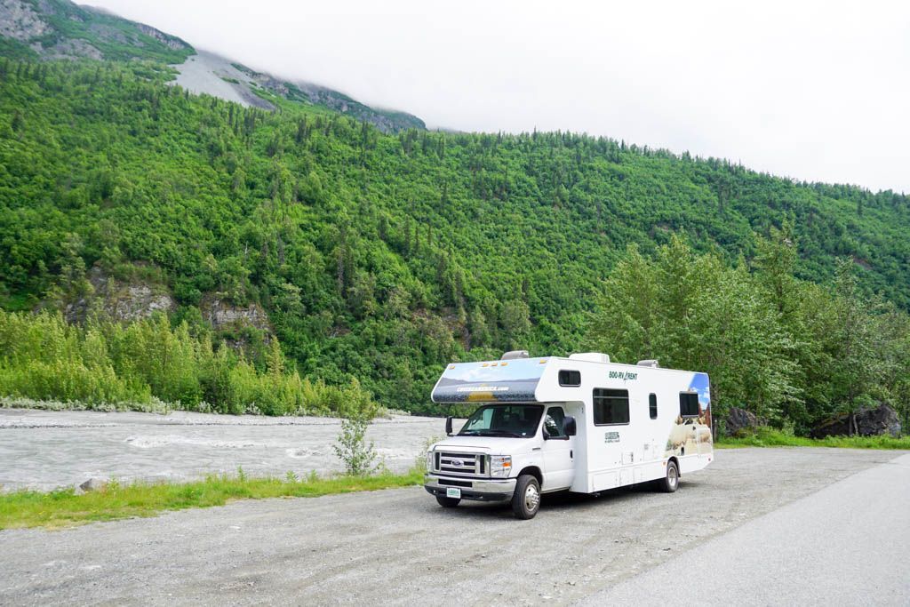 Alaska, caravana, Estados Unidos, glaciar., Matanuska, Nelchina, Palmer, por libre, ruta en coche, Seward, viaje con amigos