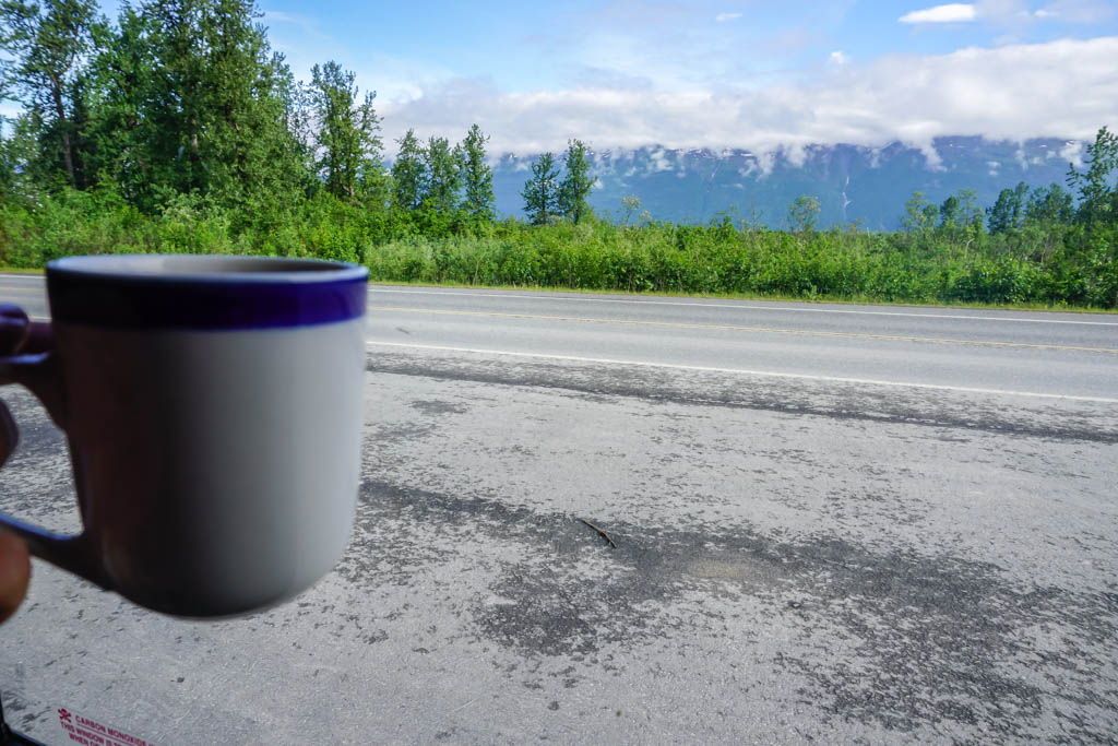 Alaska, caravana, Chitina, Columbia, Estados Unidos, Lu-lu Bell, por libre, Richardson Highway, ruta en coche, Valdez, viaje con amigos