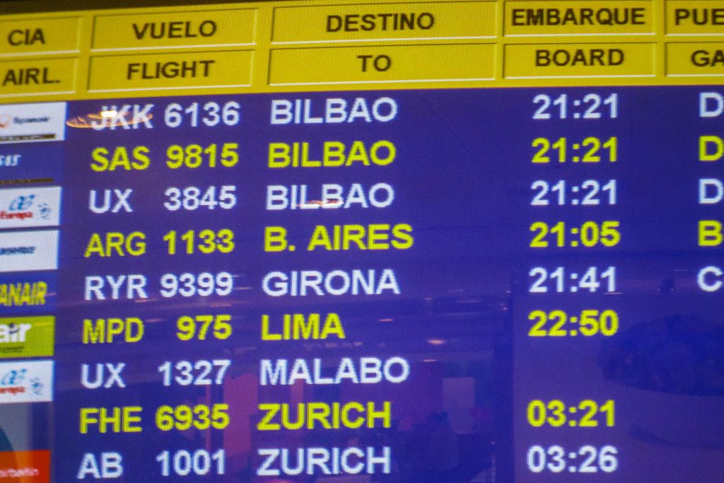 A Coruña, España, Madrid, por libre, viaje solo, vuelo