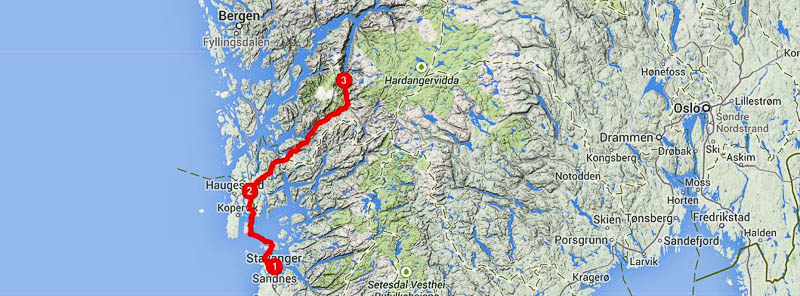 Bergen, coche, Fiordos Noruegos, Noruega, Odda, por libre, Stavanger, Trolltunga, viaje con amigos, viaje en pareja