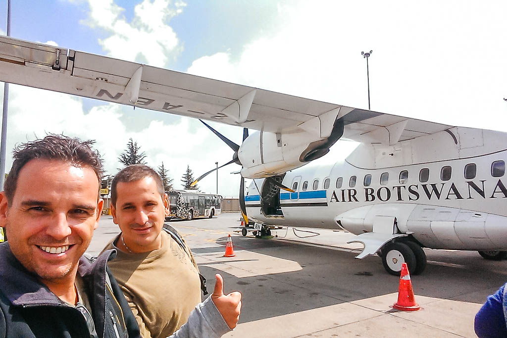 agencia especializada, avioneta, botswana, Delta, Maun, Okavango, viaje con amigos, vuelo