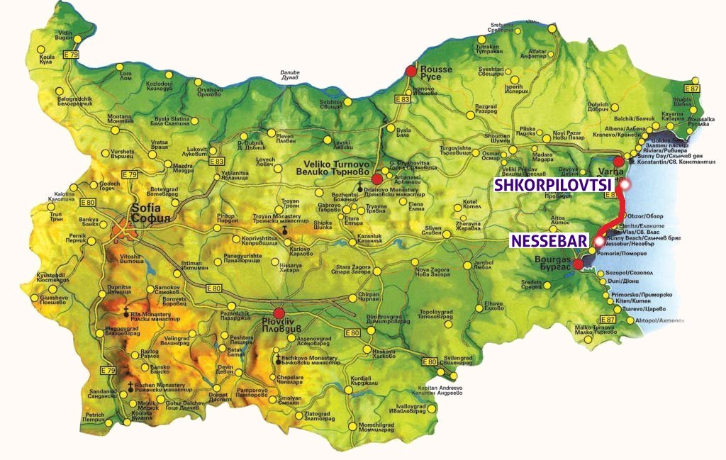 bulgaria, coche, Mar Negro, Nessebar, por libre, roadtrip, Shkorpilovtsi, viaje en pareja