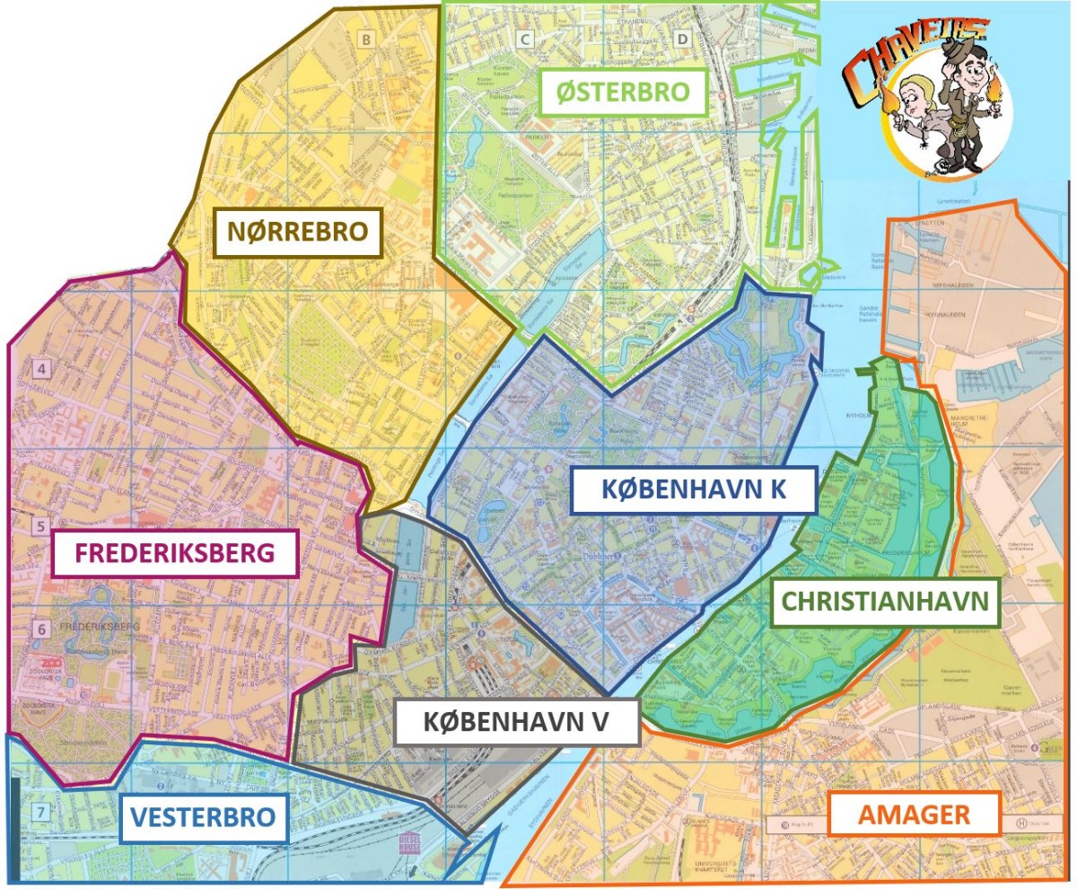 Mapa De Copenhague Con Planos En Detalle Para Tu Viaje