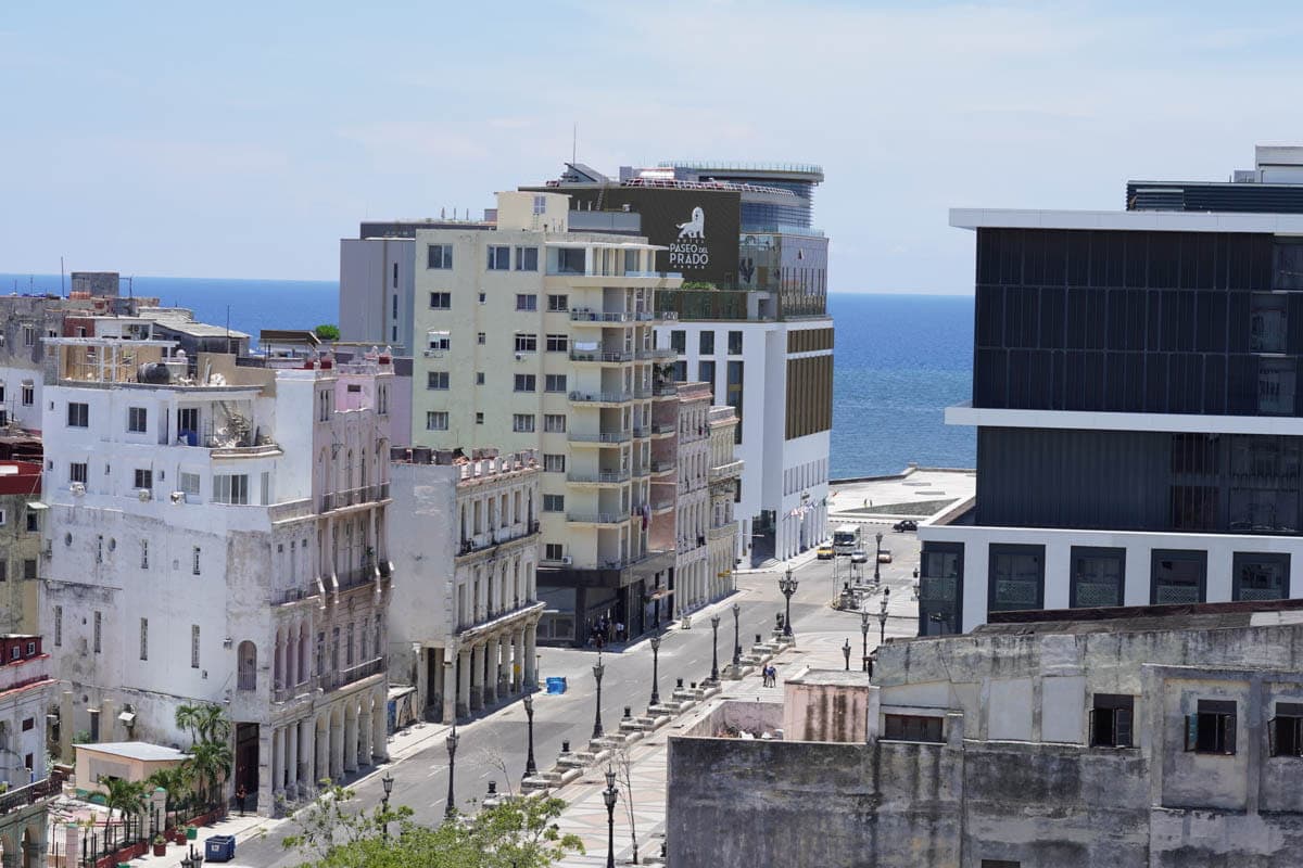 alojamiento, azotea, Cuba, gastronomía, La Habana, malecón, mirador, Mystique, Paseo del Prado, rooftop, Royalton, vistas
