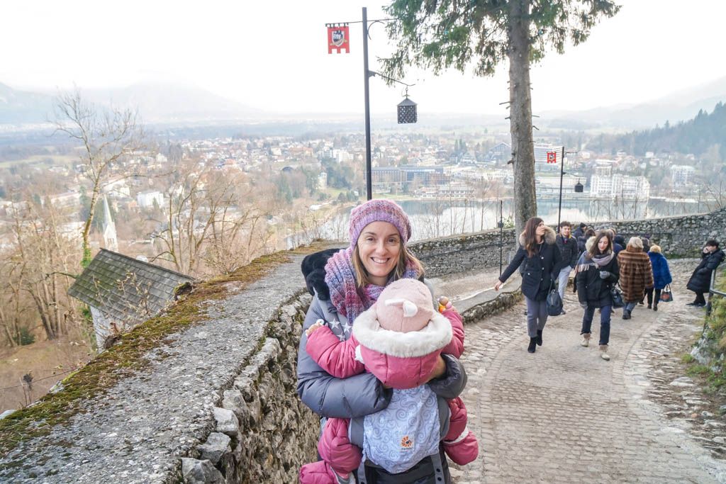 Bled, Eslovenia, Ljubljana, por libre, Radovljica, ruta en coche, viaje en familia