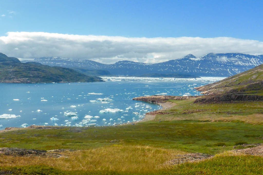 Bahia de los icebergs, Eqaloruutsit, Groenlandia, Qassiarsuk, Tasiusaq, viaje personalizado, viaje solo