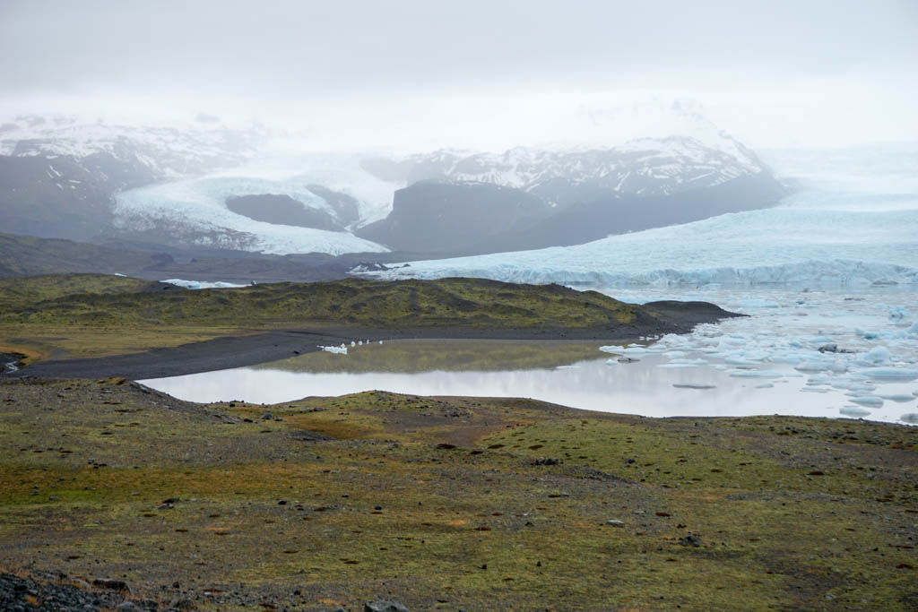 agencia especializada, glaciar., icebergs, Islandia, Jökulsárlón, lago, ruta en coche, Skaftafell, Svartifoss