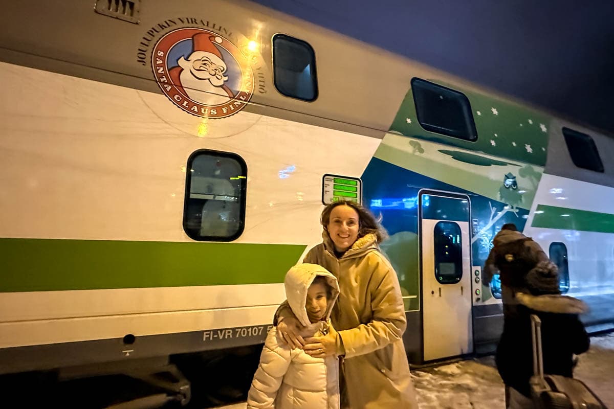 finlandia, Helsinki, laponia, Polar Express, por libre, que ver, Rovaniemi, ruta, Santa Claus Express, tren, viaje en familia