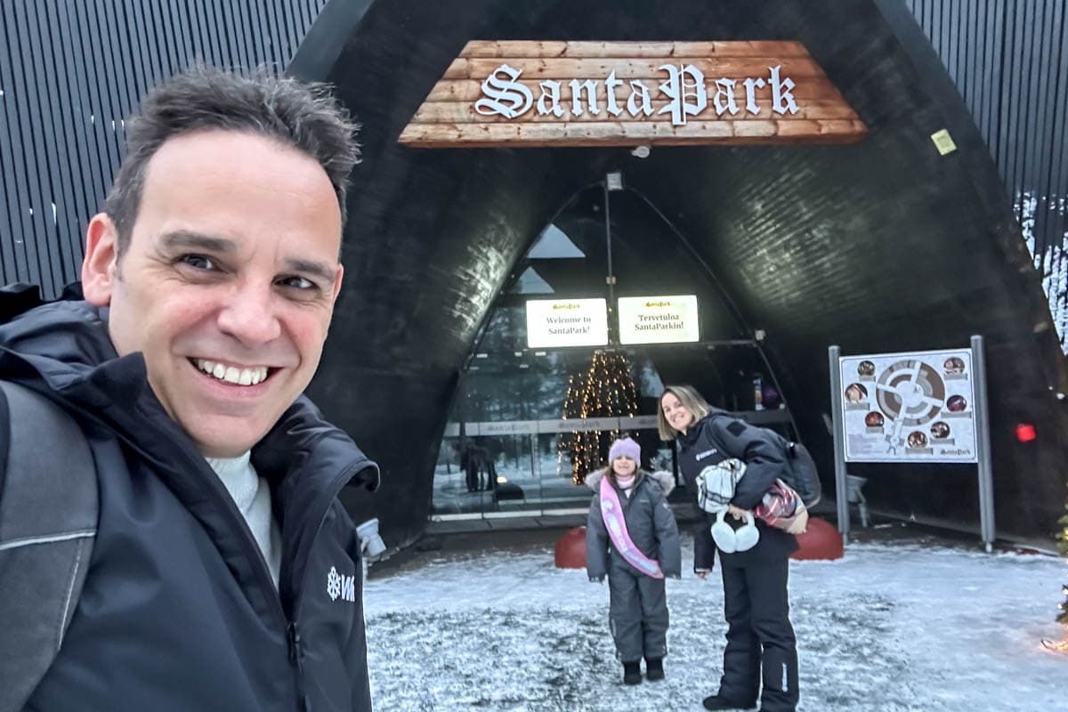 atracciones, elfos, escuela, finlandia, guia, laponia, por libre, que ver, Rovaniemi, Santa Park, viaje en familia