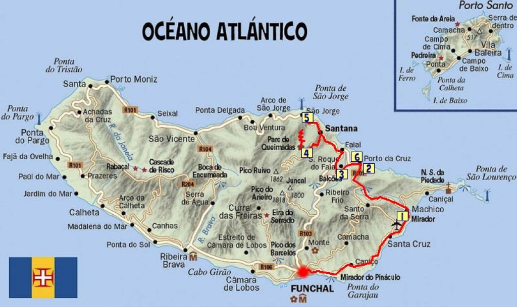 Funchal, levadas, Machico, Portugal, Queimadas, Quinta do Furao, rutas, Santana, senderismo