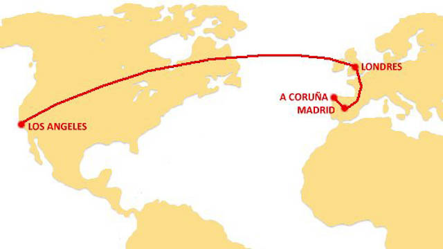 A Coruña, Estados Unidos, Los Angeles, Madrid, por libre, Santa Monica, Seaview, viaje en pareja