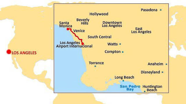 Beverly, Estados Unidos, Hollywood, Los Angeles, mochilero, por libre, Rodeo Drive, Santa Monica, viaje en pareja, vuelo