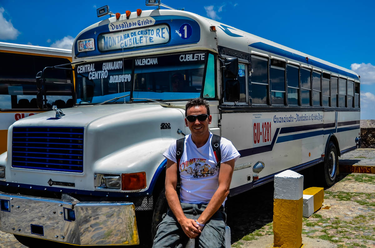 bus, Guanajuato, leon, méxico