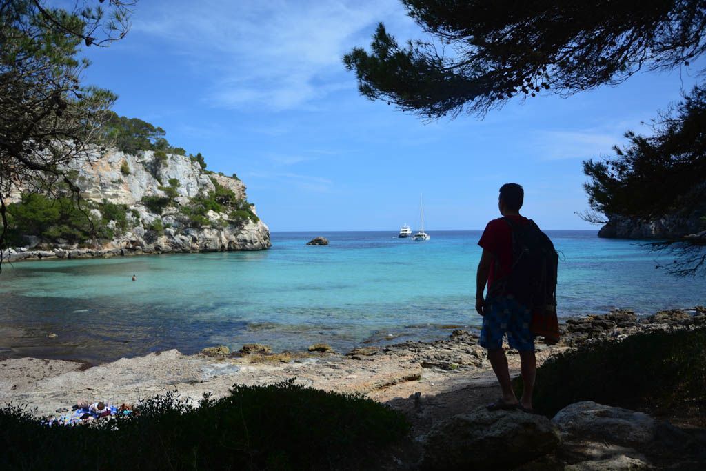 Baleares, cala, Macarella, Macarelleta, Menorca, playa, por libre, que hacer, visita