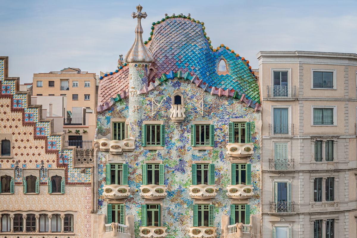 Antoni Gaudí, Arquitectura modernista, Casa Batlló, Modernismo catalán, Obras de Gaudí, Paseo de Gracia Barcelona, Patrimonio de la Humanidad Barcelona, Turismo en Barcelona