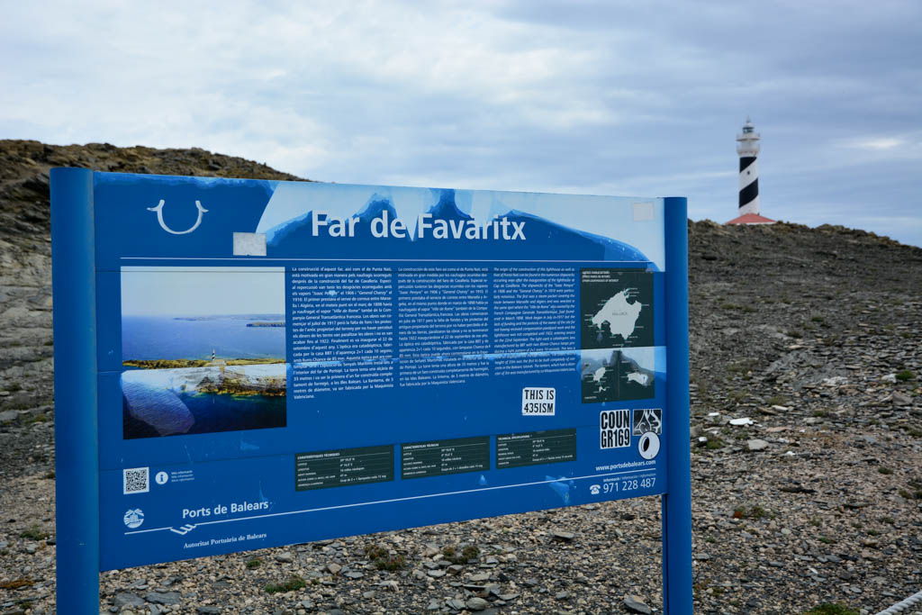 Faro de Favàritx en Menorca, Isla de Menorca, Menorca