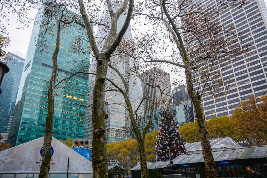 encendido del árbol, Estados Unidos, Manhattan, mercadillos, Navidad, nueva york, patinaje, por libre, rutas, viaje en pareja