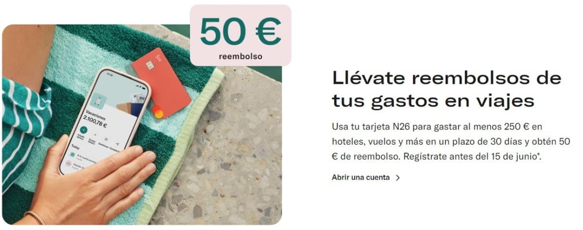 ahorro, código promocional, cupón, descuento, descuentos para viajar, gratis, n26, tarjeta, tarjeta n26, tarjeta sin comisiones