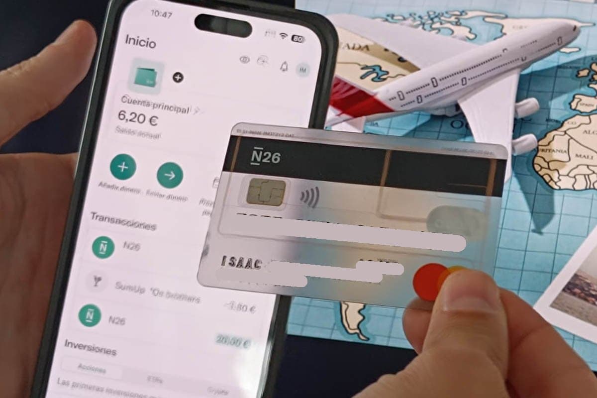 ahorro, código promocional, cupón, descuento, descuentos para viajar, gratis, n26, tarjeta, tarjeta n26, tarjeta sin comisiones