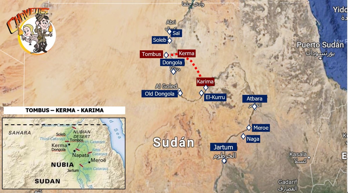 agencia especializada, itinerario, Karima, Kerma, Nuri, pirámides, ruta, Sudán, Taharqa, Tombus, viaje solo