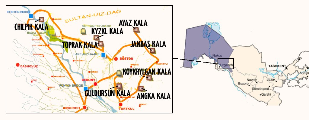 Ayaz Kala, Janbas Kala, Jiva, Kyzkl Kala, por libre, Topark Kala, Uzbekistan, viaje en pareja