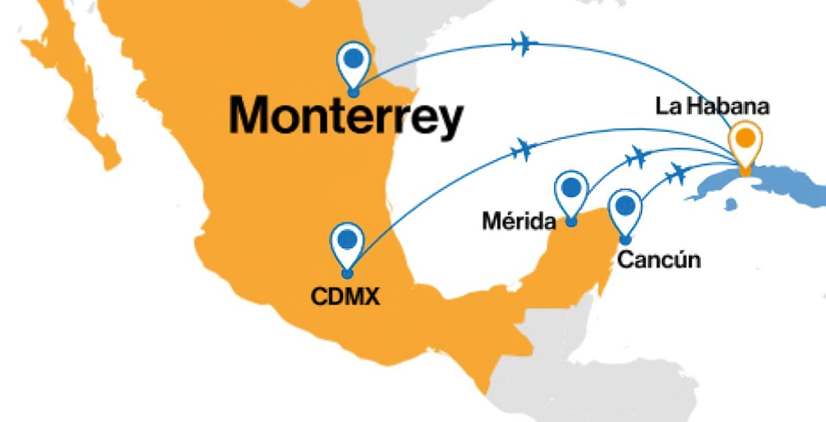 agencia especializada, Cuba, España, La Habana, Mérida, méxico, Península, por libre, rutas, vuelo, Yucatán